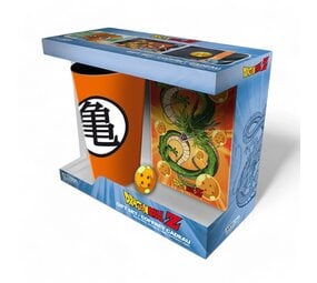 Abysse Corp DRAGON BALL - XXL glass + Pin + Pocket Notebook "Dragon Ball"