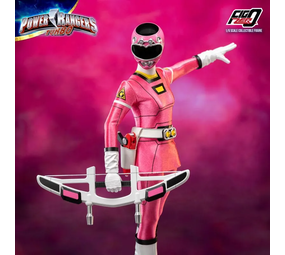 threezero Power Rangers Turbo FigZero Action Figure 1/6 Pink Turbo Power Ranger 30 cm