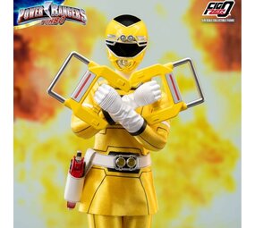 threezero Power Rangers Turbo FigZero Action Figure 1/6 Yellow Turbo Power Ranger 30 cm