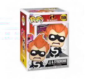 Funko Incredibles 20th Anniversary POP! Vinyl Figure JJ & Syndrome 9 cm