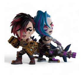 Youtooz Collectibles Arcane Vinyl Figures 2-Pack Vi & Jinx 11 cm