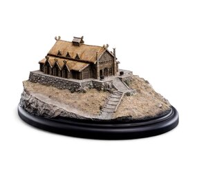 Weta Workshop Lord of the Rings Statue The Golden Hall of Edoras 9 cm