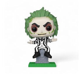 Funko Beetlejuice POP! Plus Movies Vinyl Figure Beetlejuice w/tombstone 9 cm