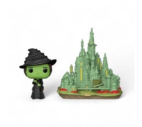 Funko Wicked POP! Town Vinyl Figure Elphaba with the Emerald City 9 cm