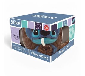 stor Disney - Coconut Stitch 3D Ceramic Mug - 414ml