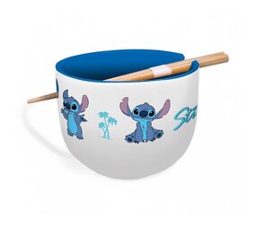 stor Disney - Stitch Ramen Bowl with Chopsticks