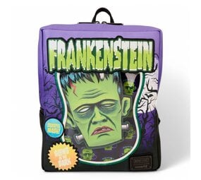 Loungefly Universal Monsters by Loungefly Mini Backpack Frankenstein Neon Mask
