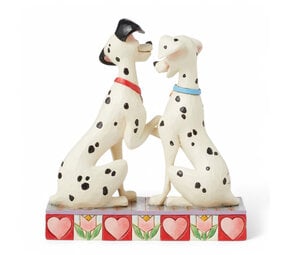 Disney Traditions 101 Ways to Love You (Pongo & Perdita Figurine)
