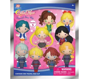 Monogram Sailor Moon 3D PVC Bag Clips Series 5