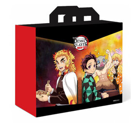 Konix Demon Slayer: Kimetsu no Yaiba Tote Bag Rengoku & Tanjiro