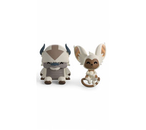 Youtooz Collectibles Avatar: The Last Airbender Vinyl Figures Appa and Momo Monitor Buddiez
