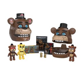 Five Nights at Freddy's Action Figure Freddy Alive Head Bundle