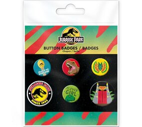 AbyStyle JURASSIC PARK - Badge Pack - Icons