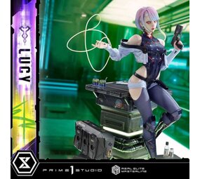 Prime 1 Studio Cyberpunk: Edgerunners Real Elite Masterline Series Statue 1/4 Lucy Deluxe Version 50 cm