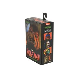 NECA Universal Monsters x Teenage Mutant Ninja Turtles Action Figure Ultimate Raphael as The Wolfman