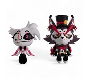 Youtooz Collectibles Hazbin Hotel Vinyl Figures Angel Dust & Husk Monitor Buddiez