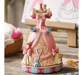 Disney Traditions A Dress for Cinderelly (Cinderella's Dress Musical Figurine)