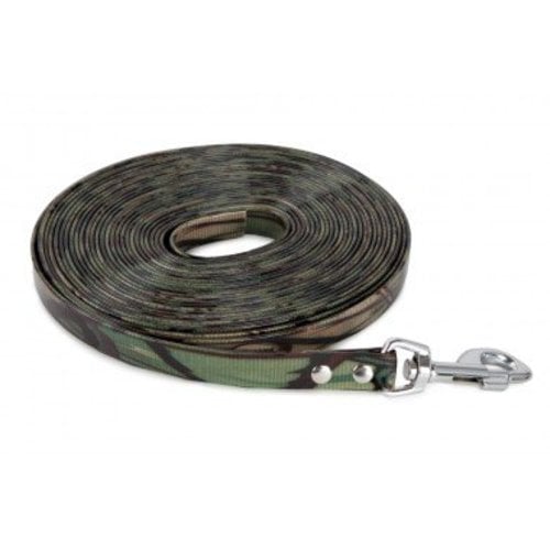 Firedog Firedog Biothane Tracking Leash 19 mm Camo Firedog Firedog Biothane Tracking Leash 19 mm Camo
