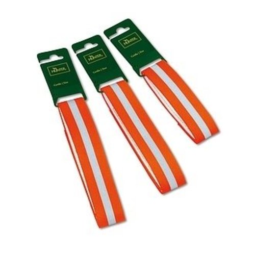Hunter Hunter halsband met reflector en velcro Hunter Hunter halsband met reflector en velcro