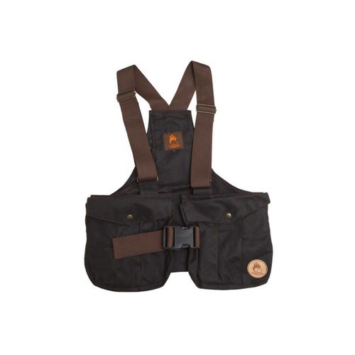 Firedog Firedog Dummy Trainer Vest Waxed Cotton met plastic gesp Firedog Firedog Dummy Trainer Vest Waxed Cotton met plastic gesp