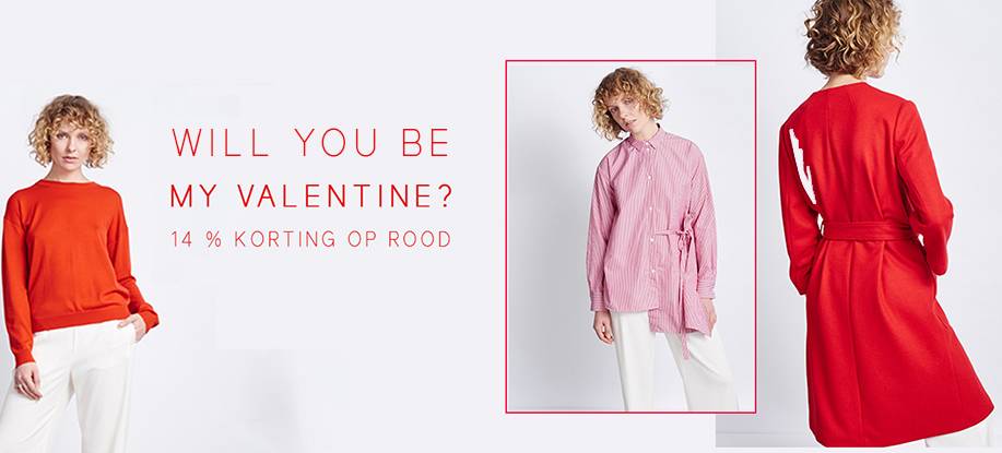 SLOW LOVE STORY - 14 % Valentijnskorting op rood ♥