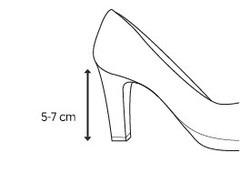 Colori Middelhoge hak (5 - 7 cm)