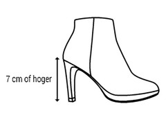 Colori Enkellaarzen Hoge Hak