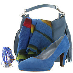 Schoenen en accessoires in de kleur blauw