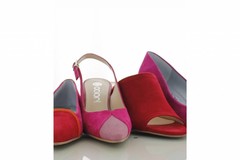 Schoenen en tassen in de kleur Roze