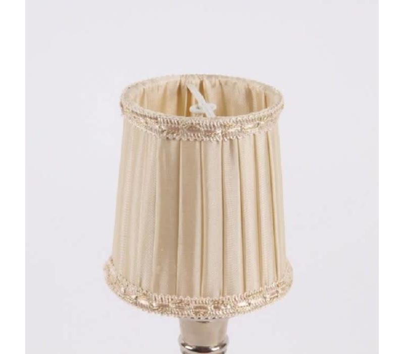 Lampenschirm | für Kronleuchter | D 8 cm | Warm Weiss - Enchanté ... Lampenschirm | für Kronleuchter | D 8 cm | Warm Weiss - Enchanté ...