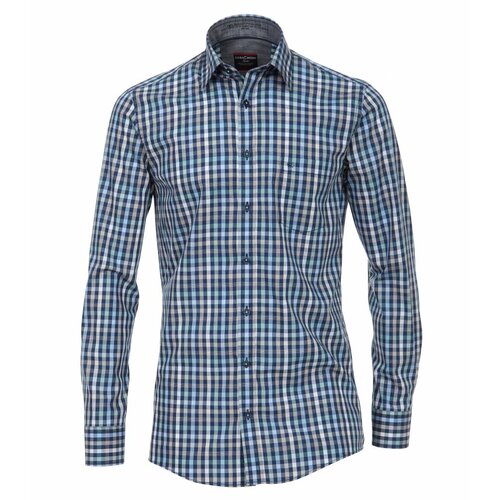 Casamoda Geruit overhemd Casa Moda Poplin Casamoda Geruit overhemd Casa Moda Poplin