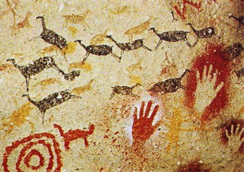 Natural Earth Paint door de eeuwen heen : Het Prehistorische Tijdperk