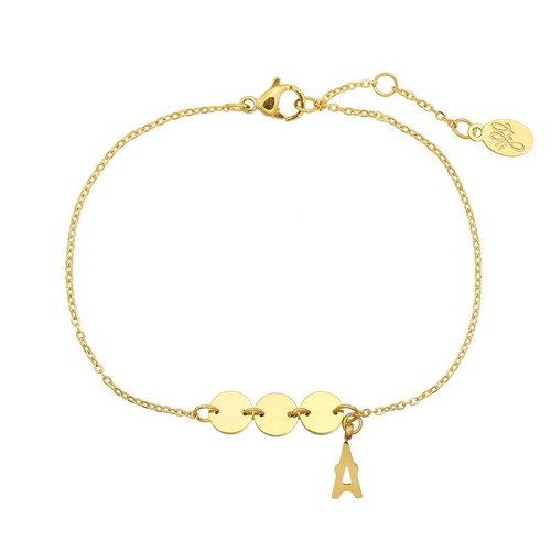 Armband Paris coins gold Armband Paris coins gold