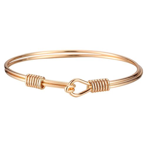 Armband closed knot gold Armband closed knot gold