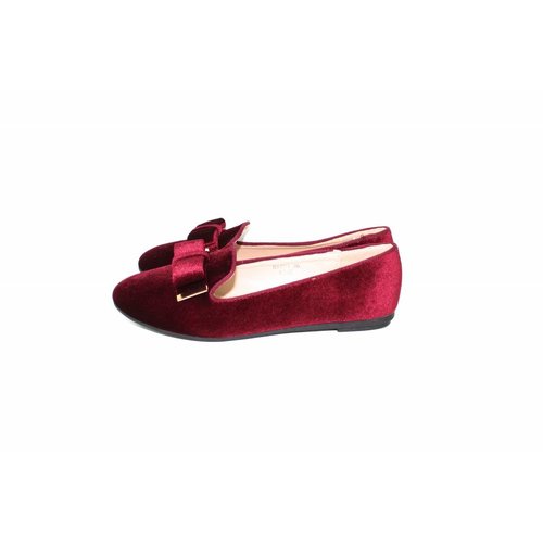 Sergio Todzi Red velvet ballerina's Sergio Todzi Red velvet ballerina's