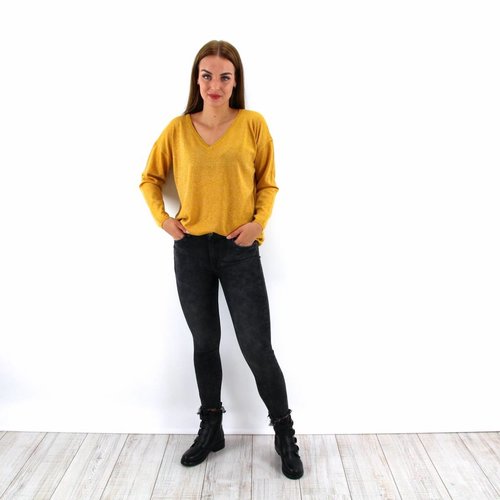 Queen Hearts Queen Hearts jeans dark grey Paris Queen Hearts Queen Hearts jeans dark grey Paris