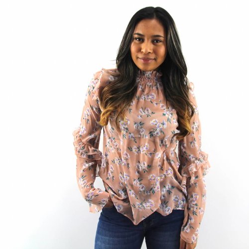 Eight Flower volant blouse Eight Flower volant blouse