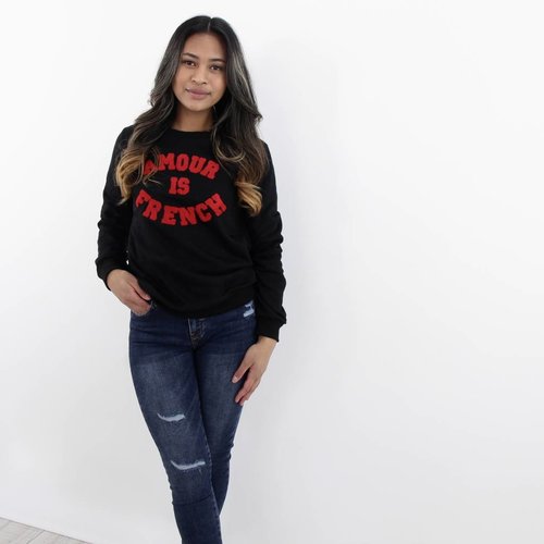 Beauty Fashion Amour is french sweater Beauty Fashion Amour is french sweater
