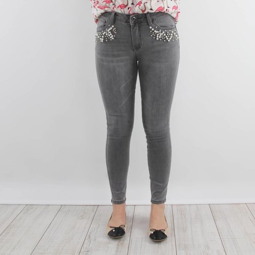Queen Hearts Made pearl jeans Queen Hearts Made pearl jeans