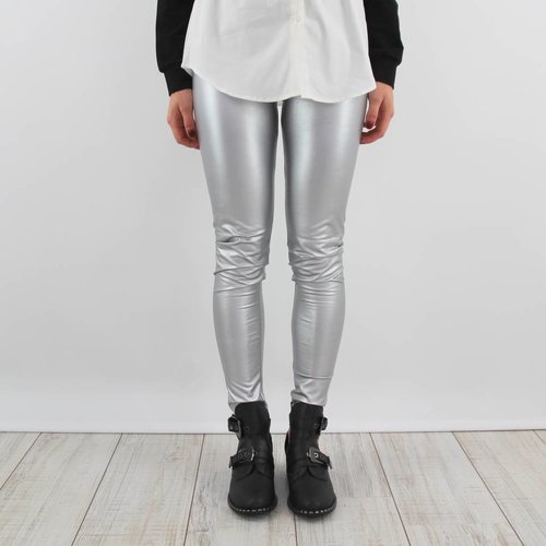 Yu & Me Sparkle silver legging Yu & Me Sparkle silver legging