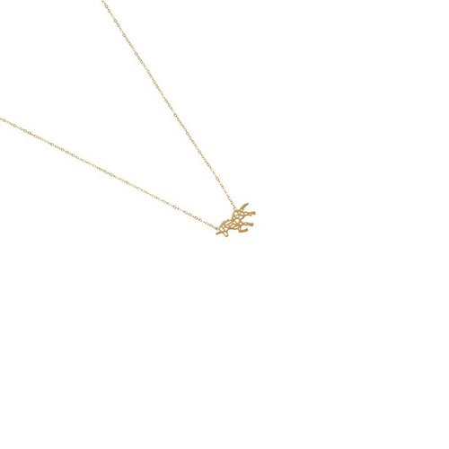 Yehwang Necklace Stylish Walking Unicorn Yehwang Necklace Stylish Walking Unicorn