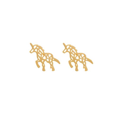 Yehwang Earrings Stylish Walking Unicorn Yehwang Earrings Stylish Walking Unicorn