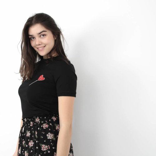 Daphnea Lolly heart t-shirt Daphnea Lolly heart t-shirt