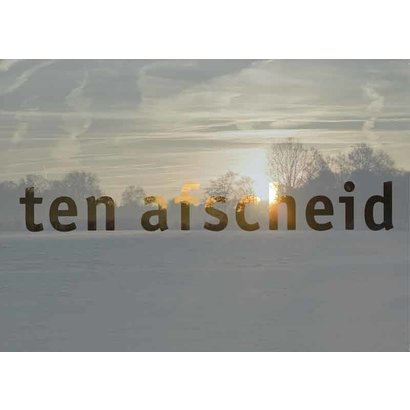 Marieke Vis Ten afscheid