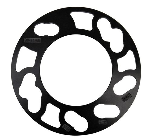 Autostyle TPI Universele spoorverbrederset 5mm - 4/5-gaats - Steekmaat 98->114,3mm - zwart (10mm/as)