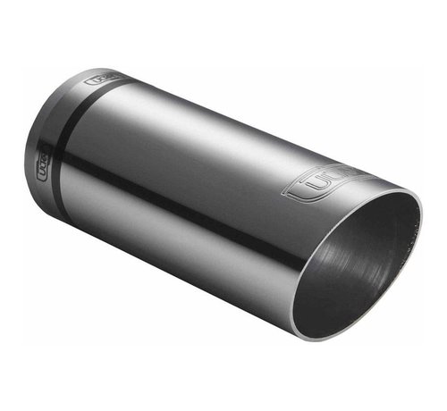 Autostyle Ulter Sport Uitlaatsierstuk - Rond O60mm Race - Lengte 150mm - Montage 30-50mm - RVS
