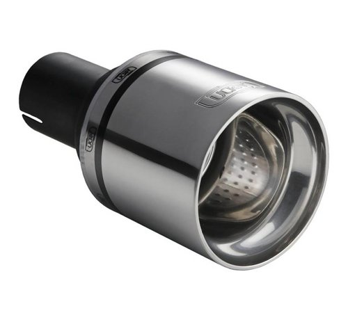 Autostyle Ulter Sport Uitlaatsierstuk - Rond Race O100mm - Lengte 120mm - Montage ->50mm - RVS