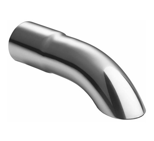 Autostyle Ulter Sport Uitlaatsierstuk - Rond 50mm Curve - Montage ->50mm - RVS