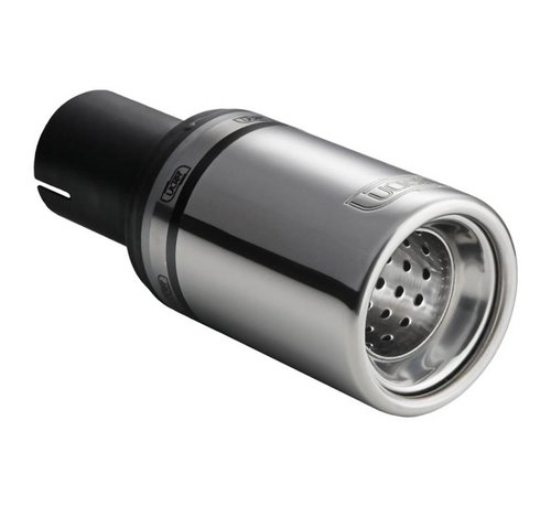 Autostyle Ulter Sport Uitlaatsierstuk - Rond O80mm - Lengte 120mm - Montage ->50mm - RVS