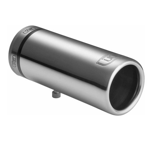 Autostyle Ulter Sport Uitlaatsierstuk - Rond O50mm - Lengte 100mm - Montage 30-40mm - RVS